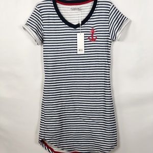 Ingear Resort Navy & White Dress Sz M